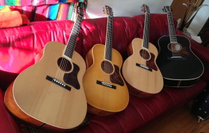 Four Fairbanks Guitars