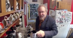 dakota dave hull makes pour-over coffee